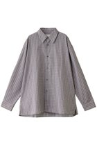 【スタジオ ニコルソン/STUDIO NICHOLSON / MEN】の【MEN】STRIKE ソフトチェック OVERSIZE ストレート ヘムシャツ 人気、トレンドファッション・服の通販 founy(ファニー) ファッション Fashion メンズファッション Fashion for Men ストレート Straight, Straight Cut スリーブ Sleeve, Long Sleeve / Short Sleeve チェック Check, Plaid, Tartan モダン Modern, Contemporary ロング Long, Long-Length thumbnail マルチ|ID: prp329100004410952 ipo3291000000032858221