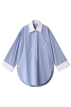 【バイ マレーネ ビルガー/BY MALENE BIRGER】 MAYE チューニックスタイルシャツ人気、トレンドファッション・服の通販 founy(ファニー) ファッション Fashion レディースファッション Fashion for Women トップス・カットソー Cut & Sew Tops シャツ・ブラウス・オフィスカジュアル Elegant Blouses & Button-Ups カフス Cuff Design クラシック Classic, Timeless Style ストライプ Stripe, Striped Pattern スリーブ Sleeve, Long Sleeve / Short Sleeve ポケット Pocket, Pocket Detail リラックス Relax, Relaxed Fit ロング Long, Long-Length ワイド Wide, Wide Fit エレガント 上品 Elegant |ID:prp329100004410953