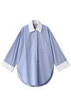 【バイ マレーネ ビルガー/BY MALENE BIRGER】のMAYE チューニックスタイルシャツ 人気、トレンドファッション・服の通販 founy(ファニー) ファッション Fashion レディースファッション Fashion for Women トップス・カットソー Cut & Sew Tops シャツ・ブラウス・オフィスカジュアル Elegant Blouses & Button-Ups カフス Cuff Design クラシック Classic, Timeless Style ストライプ Stripe, Striped Pattern スリーブ Sleeve, Long Sleeve / Short Sleeve ポケット Pocket, Pocket Detail リラックス Relax, Relaxed Fit ロング Long, Long-Length ワイド Wide, Wide Fit エレガント 上品 Elegant thumbnail ブルー ストライプ|ID: prp329100004410953 ipo3291000000032907677