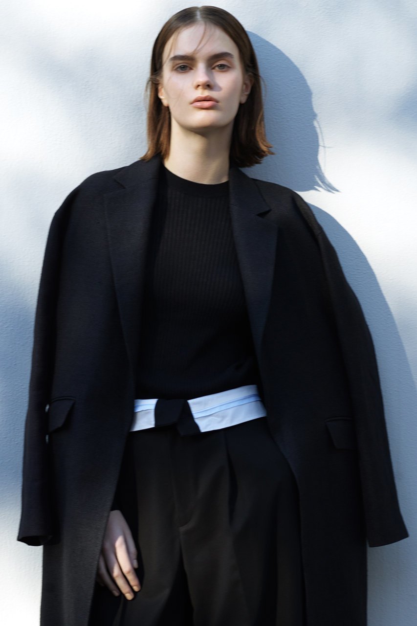 【エステータ/esteta】のシアーニット 長袖リブ 人気、トレンドファッション・服の通販 founy(ファニー) 　ファッション　Fashion　レディースファッション　Fashion for Women　トップス・カットソー　Cut & Sew Tops　ニット　Knit Tops & Sweaters　カジュアルプルオーバー・ニットトップス　Pullovers & Knit Tops / Casual Pullovers　エレガント 上品　Elegant　シアー　Sheer, See-Through　シンプル　Simple, Minimal　デニム　Denim, Jeans Material　フィット　Fit, Slim Fit　長袖　Long Sleeve, Full Sleeve　other-6|ID: prp329100004410955 ipo3291000000032947942