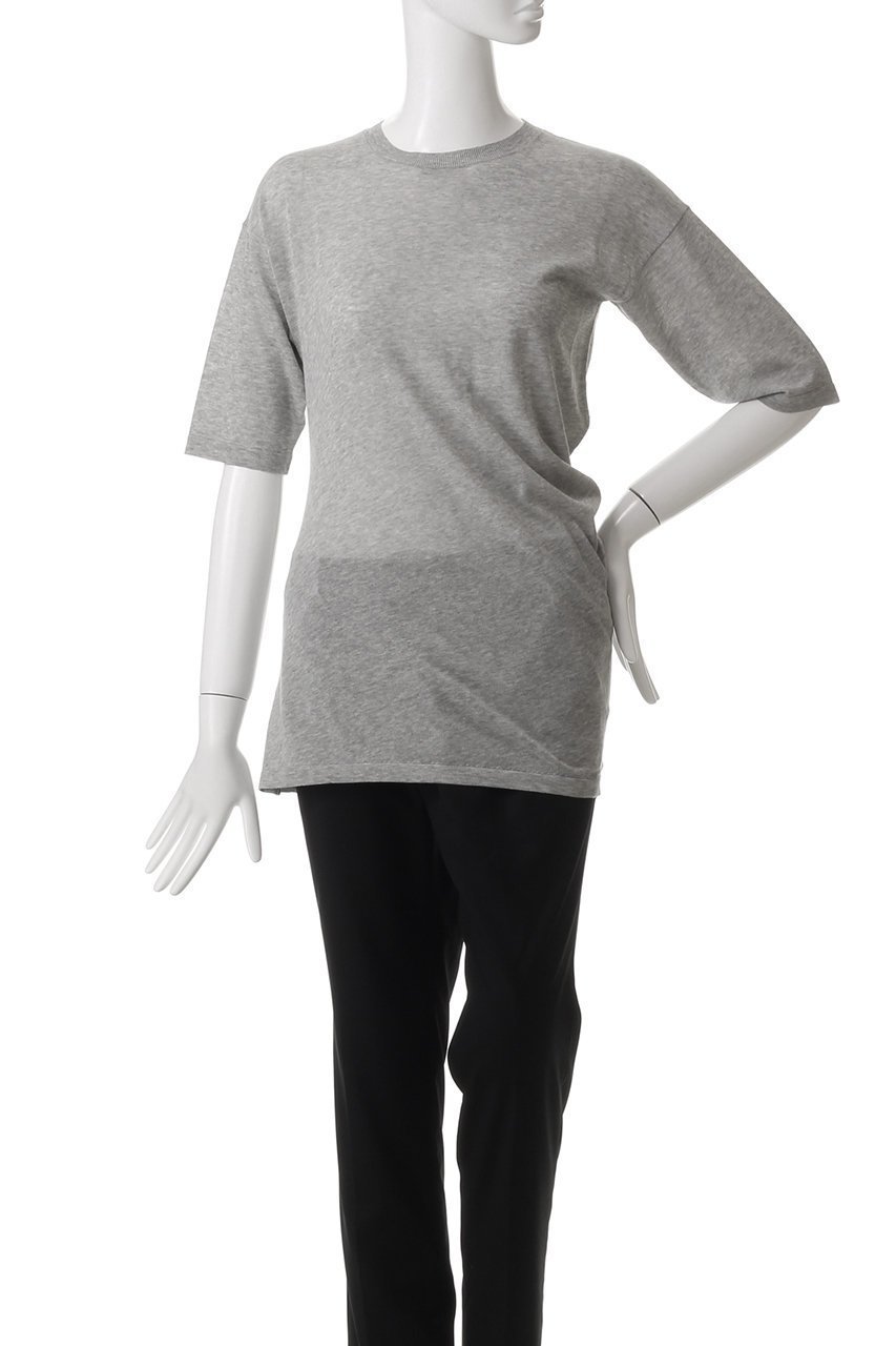 【エステータ/esteta】のシアーニット 5分袖ドレープ 人気、トレンドファッション・服の通販 founy(ファニー) 　ファッション　Fashion　レディースファッション　Fashion for Women　トップス・カットソー　Cut & Sew Tops　ニット　Knit Tops & Sweaters　カジュアルプルオーバー・ニットトップス　Pullovers & Knit Tops / Casual Pullovers　エレガント 上品　Elegant　シンプル　Simple, Minimal　ドレープ　Drape, Draping Fabric　フィット　Fit, Slim Fit　夏　Summer　春　Spring　S/S・春夏　SS, Spring/Summer, Warm Season　other-2|ID: prp329100004410956 ipo3291000000032944602