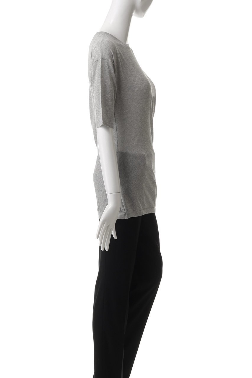 【エステータ/esteta】のシアーニット 5分袖ドレープ 人気、トレンドファッション・服の通販 founy(ファニー) 　ファッション　Fashion　レディースファッション　Fashion for Women　トップス・カットソー　Cut & Sew Tops　ニット　Knit Tops & Sweaters　カジュアルプルオーバー・ニットトップス　Pullovers & Knit Tops / Casual Pullovers　エレガント 上品　Elegant　シンプル　Simple, Minimal　ドレープ　Drape, Draping Fabric　フィット　Fit, Slim Fit　夏　Summer　春　Spring　S/S・春夏　SS, Spring/Summer, Warm Season　other-3|ID: prp329100004410956 ipo3291000000032944607
