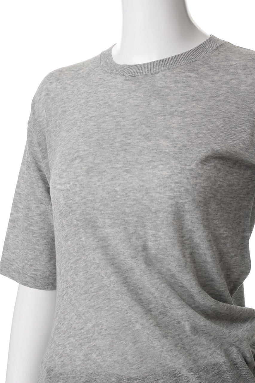【エステータ/esteta】のシアーニット 5分袖ドレープ 人気、トレンドファッション・服の通販 founy(ファニー) 　ファッション　Fashion　レディースファッション　Fashion for Women　トップス・カットソー　Cut & Sew Tops　ニット　Knit Tops & Sweaters　カジュアルプルオーバー・ニットトップス　Pullovers & Knit Tops / Casual Pullovers　エレガント 上品　Elegant　シンプル　Simple, Minimal　ドレープ　Drape, Draping Fabric　フィット　Fit, Slim Fit　夏　Summer　春　Spring　S/S・春夏　SS, Spring/Summer, Warm Season　other-5|ID: prp329100004410956 ipo3291000000032944620