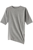 【エステータ/esteta】のシアーニット 5分袖ドレープ ライトグレー|ID: prp329100004410956 ipo3291000000036106693