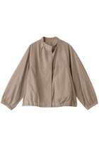 【エステータ/esteta】のエンシュクライト ジップブルゾン 人気、トレンドファッション・服の通販 founy(ファニー) ファッション Fashion レディースファッション Fashion for Women アウター Coat / Outerwear Collection レディースジャケット・軽アウター Jackets ブルゾンジャケット・スポーティアウター Blouson Jackets コンパクト Compact, Small Size シンプル Simple, Minimal ジャケット Jacket, Outerwear ドローストリング Drawstring, Pull Cord ブルゾン Blouson, Bomber Jacket エレガント 上品 Elegant thumbnail トップベージュ|ID: prp329100004410957 ipo3291000000032962608