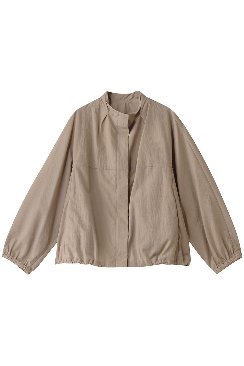 【エステータ/esteta】のエンシュクライト ジップブルゾン インテリア・キッズ・メンズ・レディースファッション・服の通販 founy(ファニー) 　ファッション　Fashion　レディースファッション　Fashion for Women　アウター　Coat / Outerwear Collection　レディースジャケット・軽アウター　Jackets　ブルゾンジャケット・スポーティアウター　Blouson Jackets　コンパクト　Compact, Small Size　シンプル　Simple, Minimal　ジャケット　Jacket, Outerwear　ドローストリング　Drawstring, Pull Cord　ブルゾン　Blouson, Bomber Jacket　エレガント 上品　Elegant　再入荷　Restock / Back in Stock　トップベージュ|ID: prp329100004410957 ipo3291000000035052205