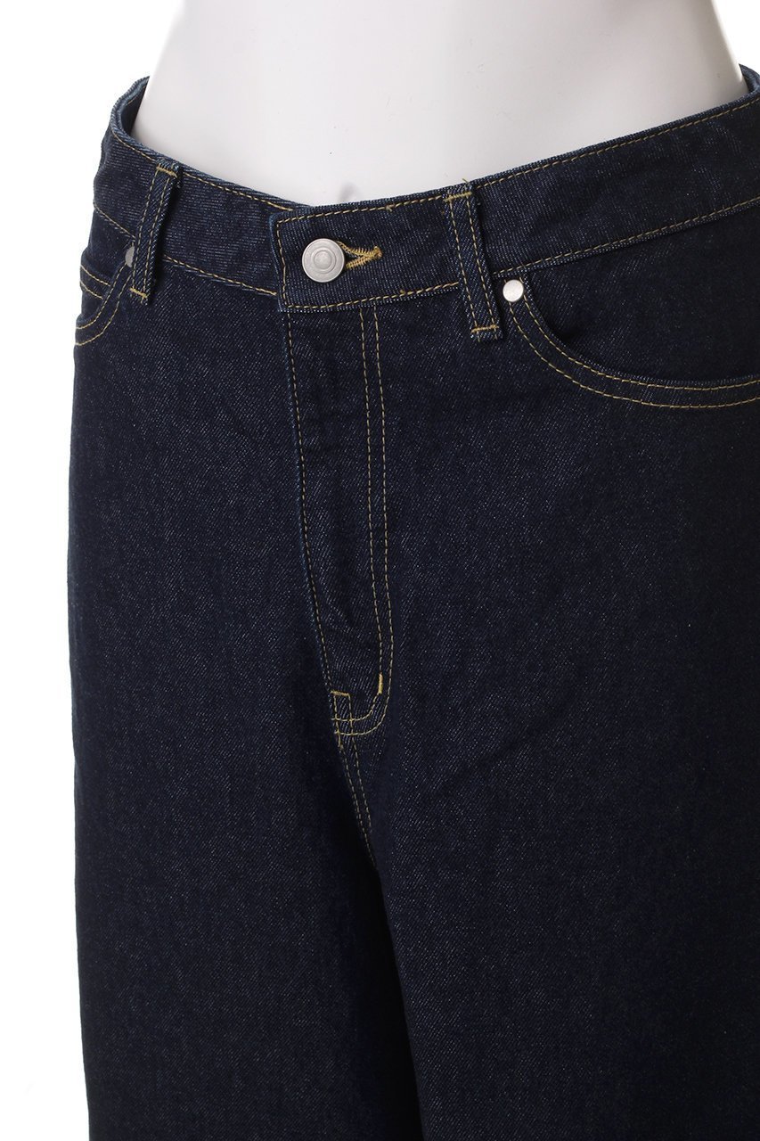 【ミディウミソリッド/MIDIUMISOLID】のbarrel leg wide denim.M デニム 人気、トレンドファッション・服の通販 founy(ファニー) 　ファッション　Fashion　レディースファッション　Fashion for Women　パンツ　Pants & Trousers　デニムパンツ・ジーンズ・美脚デニム　Denim Jeans & Pants　ダメージ　Distressed, Destroyed　デニム　Denim, Jeans Material　トレンド　Trend, Trending Now　ワイド　Wide, Wide Fit　エレガント 上品　Elegant　夏　Summer　春　Spring　S/S・春夏　SS, Spring/Summer, Warm Season　other-5|ID: prp329100004410963 ipo3291000000035769163