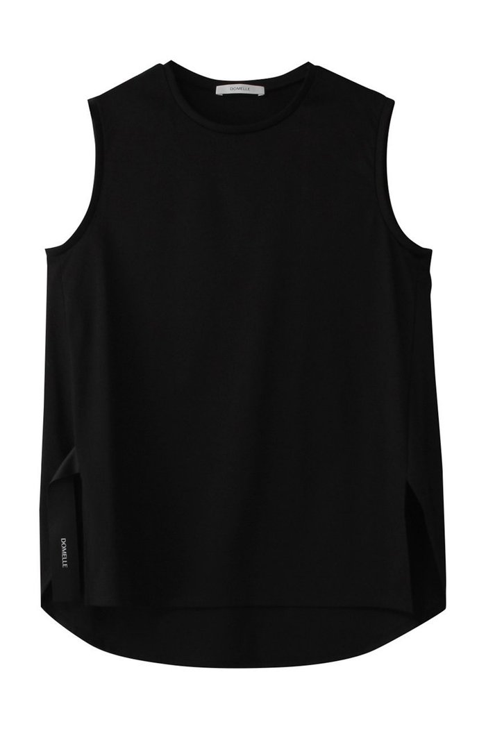 【ドメル/DOMELLE】のベーシック スリーブレス トップス インテリア・キッズ・メンズ・レディースファッション・服の通販 founy(ファニー) https://founy.com/ ファッション Fashion レディースファッション Fashion for Women トップス・カットソー Cut & Sew Tops キャミソール&ノースリーブ Camisoles & Sleeveless Tops シャツ・ブラウス・オフィスカジュアル Elegant Blouses & Button-Ups ロングTシャツ・Tシャツ Longline T-Shirts & Tees カットソー・ベーシックTシャツ Cut-and-Sewn Tops / Stretch Tees & Basics インナー Innerwear キャミソール Camisole, Spaghetti Strap Top シルケット Silket, Silky Cotton シンプル Simple, Minimal ジャケット Jacket, Outerwear スリーブ Sleeve, Long Sleeve / Short Sleeve タンク Tank Top, Sleeveless Top ノースリーブ Sleeveless, No-Sleeve プリント Print, Printed Pattern ベーシック Basic, Essential |ID: prp329100004410964 ipo3291000000034954189