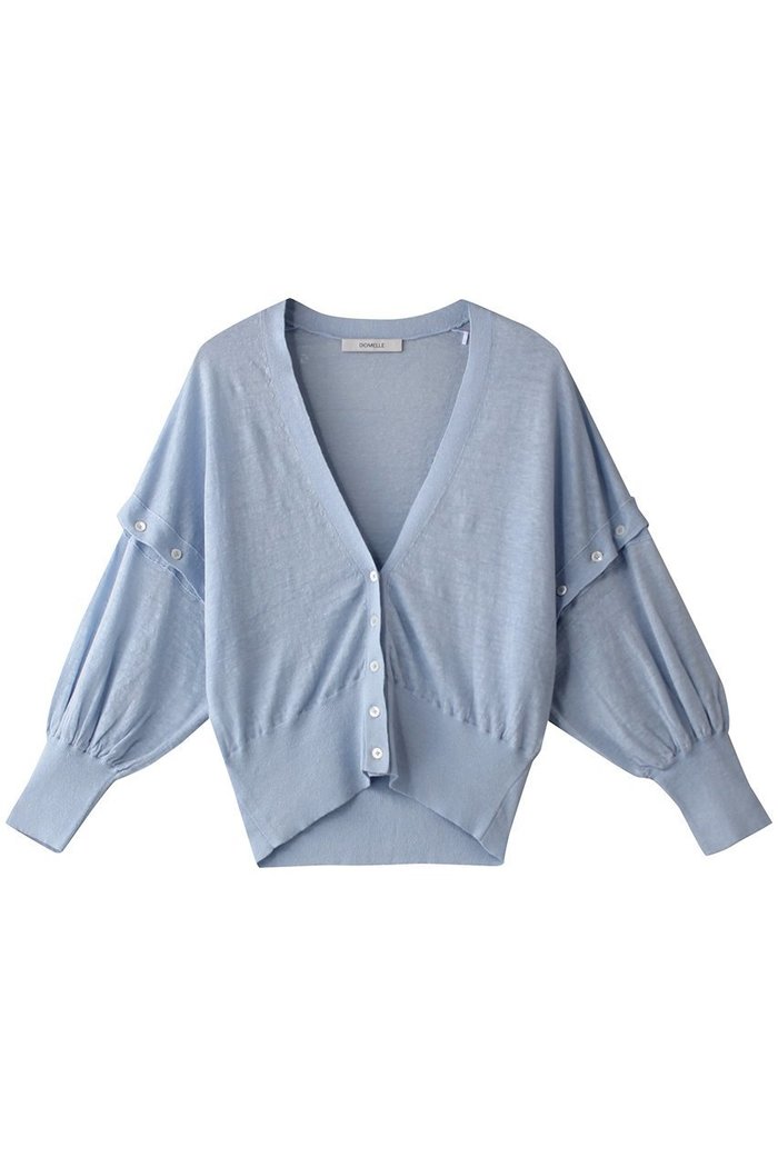 【ドメル/DOMELLE】のリネンニット カーディガン インテリア・キッズ・メンズ・レディースファッション・服の通販 founy(ファニー) https://founy.com/ ファッション Fashion レディースファッション WOMEN トップス・カットソー Tops/Tshirt ニット Knit Tops カーディガン Cardigans カーディガン Cardigan ショート Short ドレス Dress ノースリーブ No Sleeve フランス France リネン Linen |ID: prp329100004410967 ipo3291000000030802339