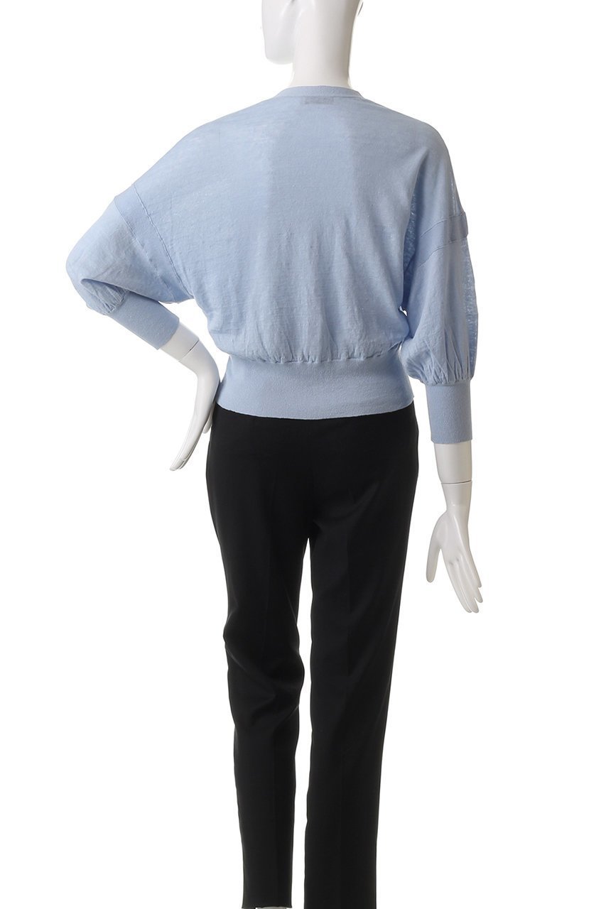 【ドメル/DOMELLE】のリネンニット カーディガン 人気、トレンドファッション・服の通販 founy(ファニー) 　ファッション　Fashion　レディースファッション　Fashion for Women　トップス・カットソー　Cut & Sew Tops　ニット　Knit Tops & Sweaters　カーディガン・羽織り　Layered Style Cardigans　カーディガン　Cardigan, Knitwear　ショート　Short, Short Length　ドレス　Dress, One-Piece　ノースリーブ　Sleeveless, No-Sleeve　フランス　France, French　リネン　Linen, Linen Fabric　other-4|ID: prp329100004410967 ipo3291000000032944535