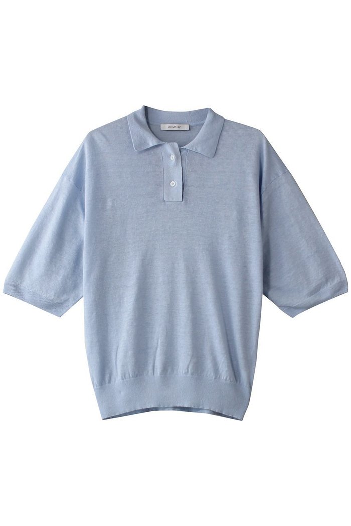 【ドメル/DOMELLE】のリネン ポロニット インテリア・キッズ・メンズ・レディースファッション・服の通販 founy(ファニー) https://founy.com/ ファッション Fashion レディースファッション WOMEN トップス・カットソー Tops/Tshirt ニット Knit Tops プルオーバー Pullover おすすめ Recommend コンパクト Compact バランス Balance フランス France ベーシック Basic ボトム Bottom リネン Linen ワイド Wide 今季 This Season 夏 Summer |ID: prp329100004410968 ipo3291000000030802343