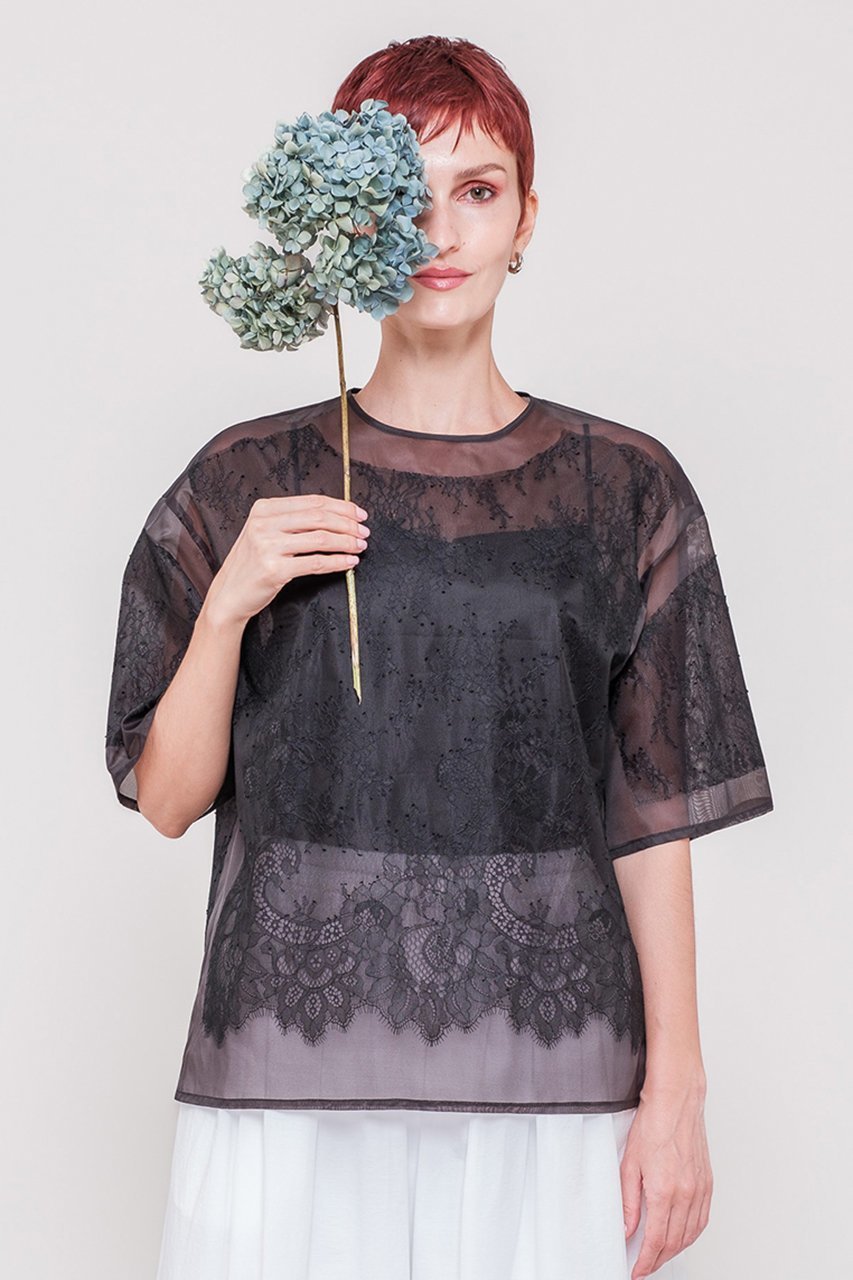 【ドメル/DOMELLE】のレース ブラウス 人気、トレンドファッション・服の通販 founy(ファニー) ファッション Fashion レディースファッション Fashion for Women トップス・カットソー Cut & Sew Tops シャツ・ブラウス・オフィスカジュアル Elegant Blouses & Button-Ups インナー Innerwear キャミソール Camisole, Spaghetti Strap Top ショート Short, Short Length シンプル Simple, Minimal スカラップ Scallop, Scalloped Edge スリーブ Sleeve, Long Sleeve / Short Sleeve フェミニン Feminine, Girly レース Lace, Lace Fabric other-7|ID: prp329100004410969 ipo3291000000034955729