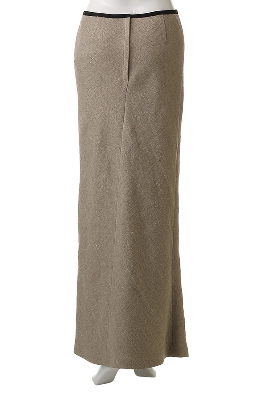 【オブリオ/AUBRIOT】のリネン フルレングススカート 人気、トレンドファッション・服の通販 founy(ファニー) 　ファッション　Fashion　レディースファッション　Fashion for Women　スカート　Skirts　ロングスカート　Long Skirts / Maxi & Midi Skirts　エレガント 上品　Elegant　シンプル　Simple, Minimal　バイアス　Bias, Diagonal Cut　ラグジュアリー　Luxury, Elegant　リネン　Linen, Linen Fabric　ロング　Long, Long-Length　other-4|ID: prp329100004410972 ipo3291000000035559782