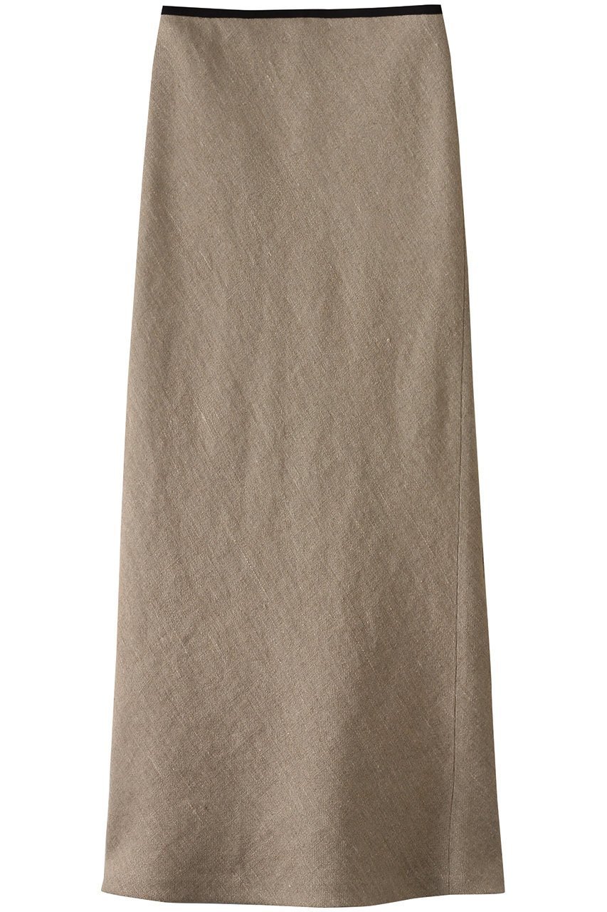 【オブリオ/AUBRIOT】のリネン フルレングススカート インテリア・キッズ・メンズ・レディースファッション・服の通販 founy(ファニー) 　ファッション　Fashion　レディースファッション　Fashion for Women　スカート　Skirts　ロングスカート　Long Skirts / Maxi & Midi Skirts　エレガント 上品　Elegant　シンプル　Simple, Minimal　バイアス　Bias, Diagonal Cut　ラグジュアリー　Luxury, Elegant　リネン　Linen, Linen Fabric　ロング　Long, Long-Length　ベージュ|ID: prp329100004410972 ipo3291000000036045989