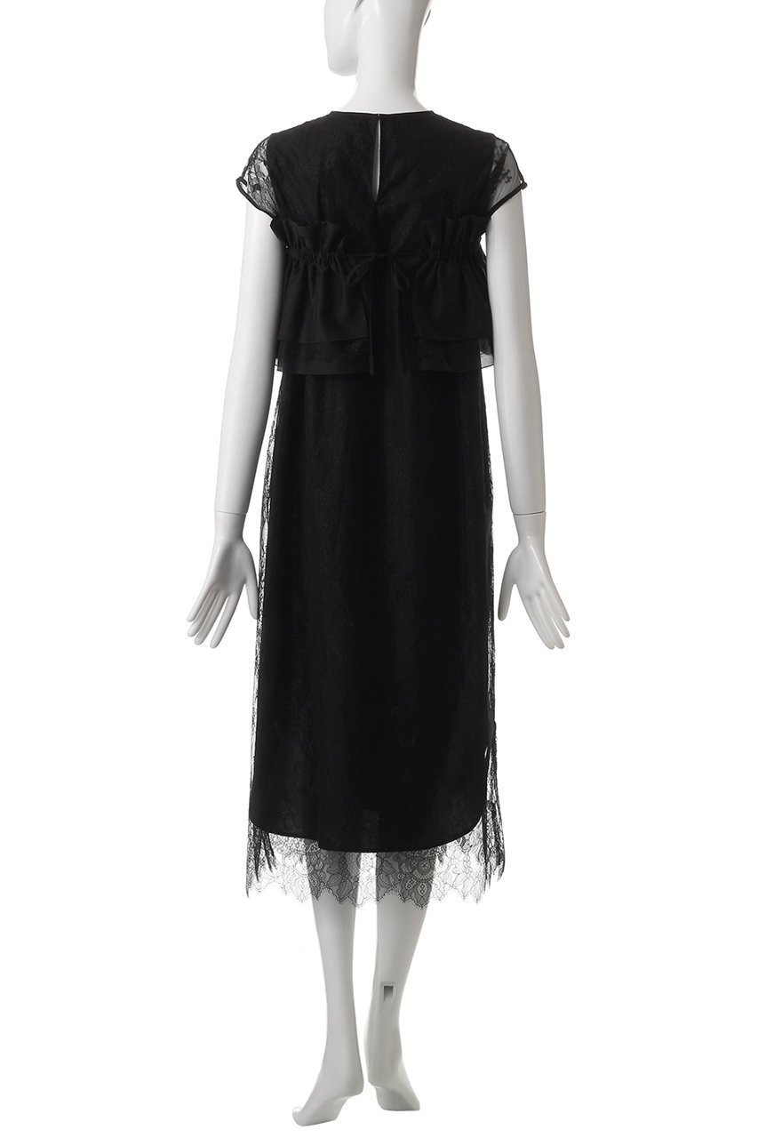 【ドメル/DOMELLE】のレース ドレス 人気、トレンドファッション・服の通販 founy(ファニー) 　ファッション　Fashion　レディースファッション　Fashion for Women　ワンピース　Dresses　フォーマル・パーティードレス・結婚式用ドレス　Elegant & Casual Dresses　チュニック　Tunic Tops & Dresses　シンプル　Simple, Minimal　ジャケット　Jacket, Outerwear　ストレート　Straight, Straight Cut　スペシャル　Special, Limited Edition　チュニック　Tunic, Long Top　ドレス　Dress, One-Piece　ペプラム　Peplum, Flared Hem　レース　Lace, Lace Fabric　ロング　Long, Long-Length　other-4|ID: prp329100004410973 ipo3291000000034954792