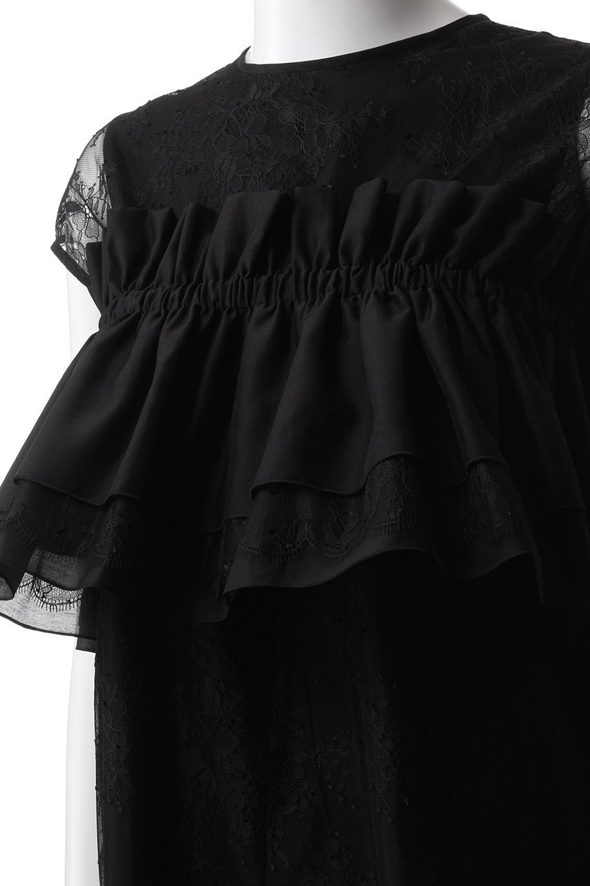 【ドメル/DOMELLE】のレース ドレス 人気、トレンドファッション・服の通販 founy(ファニー) 　ファッション　Fashion　レディースファッション　Fashion for Women　ワンピース　Dresses　フォーマル・パーティードレス・結婚式用ドレス　Elegant & Casual Dresses　チュニック　Tunic Tops & Dresses　シンプル　Simple, Minimal　ジャケット　Jacket, Outerwear　ストレート　Straight, Straight Cut　スペシャル　Special, Limited Edition　チュニック　Tunic, Long Top　ドレス　Dress, One-Piece　ペプラム　Peplum, Flared Hem　レース　Lace, Lace Fabric　ロング　Long, Long-Length　other-5|ID: prp329100004410973 ipo3291000000034954793