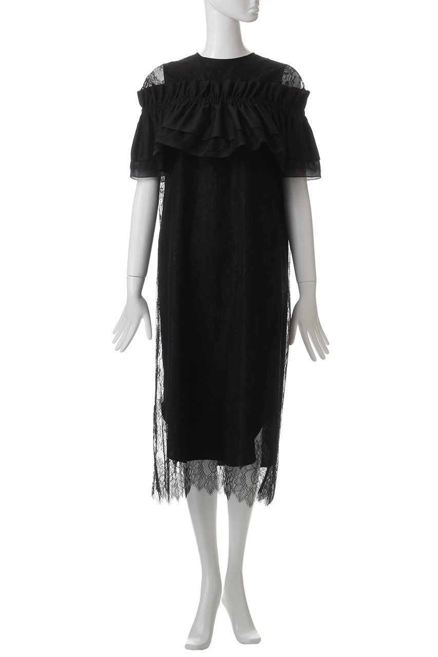 【ドメル/DOMELLE】のレース ドレス 人気、トレンドファッション・服の通販 founy(ファニー) 　ファッション　Fashion　レディースファッション　Fashion for Women　ワンピース　Dresses　フォーマル・パーティードレス・結婚式用ドレス　Elegant & Casual Dresses　チュニック　Tunic Tops & Dresses　シンプル　Simple, Minimal　ジャケット　Jacket, Outerwear　ストレート　Straight, Straight Cut　スペシャル　Special, Limited Edition　チュニック　Tunic, Long Top　ドレス　Dress, One-Piece　ペプラム　Peplum, Flared Hem　レース　Lace, Lace Fabric　ロング　Long, Long-Length　other-8|ID: prp329100004410973 ipo3291000000034954796