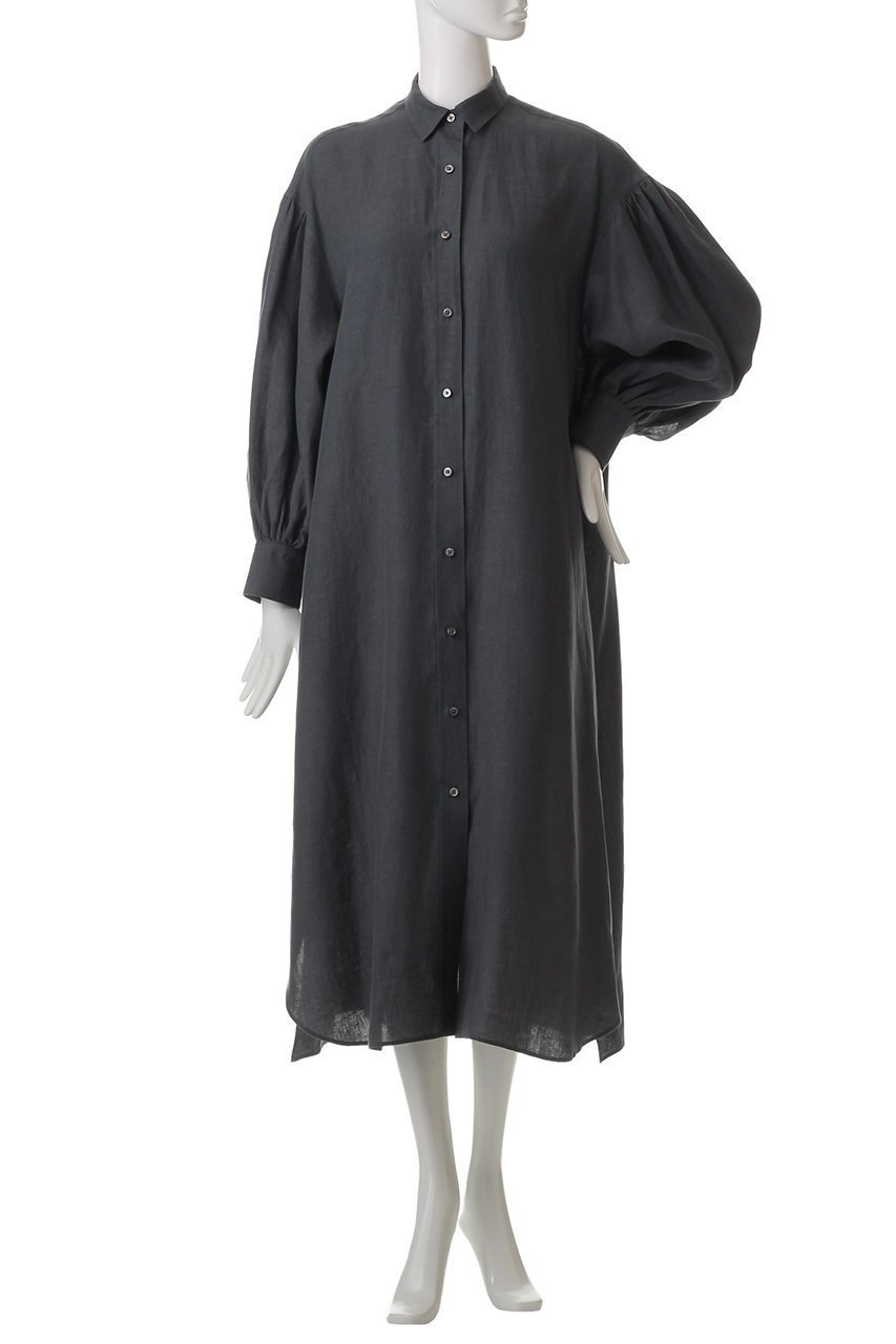 【ドメル/DOMELLE】のベルギーリネン シャツドレス 人気、トレンドファッション・服の通販 founy(ファニー) 　ファッション　Fashion　レディースファッション　WOMEN　ワンピース　Dress　ドレス　Party Dresses　チュニック　Tunic　コンパクト　Compact　チュニック　Tunic　ドレス　Dress　リネン　Linen　ロング　Long　夏　Summer　春　Spring　S/S・春夏　Ss・Spring/Summer　羽織　Haori　other-2|ID: prp329100004410974 ipo3291000000031266804