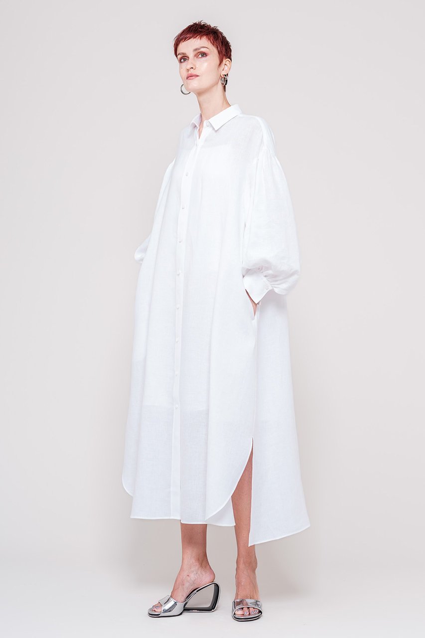 【ドメル/DOMELLE】のベルギーリネン シャツドレス 人気、トレンドファッション・服の通販 founy(ファニー) 　ファッション　Fashion　レディースファッション　Fashion for Women　ワンピース　Dresses　フォーマル・パーティードレス・結婚式用ドレス　Elegant & Casual Dresses　チュニック　Tunic Tops & Dresses　コンパクト　Compact, Small Size　チュニック　Tunic, Long Top　ドレス　Dress, One-Piece　リネン　Linen, Linen Fabric　ロング　Long, Long-Length　夏　Summer　春　Spring　S/S・春夏　SS, Spring/Summer, Warm Season　羽織　Haori, Light Jacket　other-7|ID: prp329100004410974 ipo3291000000032876077