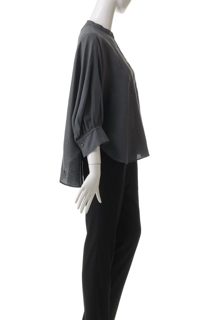 【ドメル/DOMELLE】のベルギーリネンシャツ 人気、トレンドファッション・服の通販 founy(ファニー) 　ファッション　Fashion　レディースファッション　WOMEN　トップス・カットソー　Tops/Tshirt　シャツ/ブラウス　Shirts/Blouses　カフス　Cuffs　スリーブ　Sleeve　フォルム　Form　ヨーク　Yoke　ラウンド　Round　リネン　Linen　ロング　Long　other-3|ID: prp329100004410975 ipo3291000000031266812