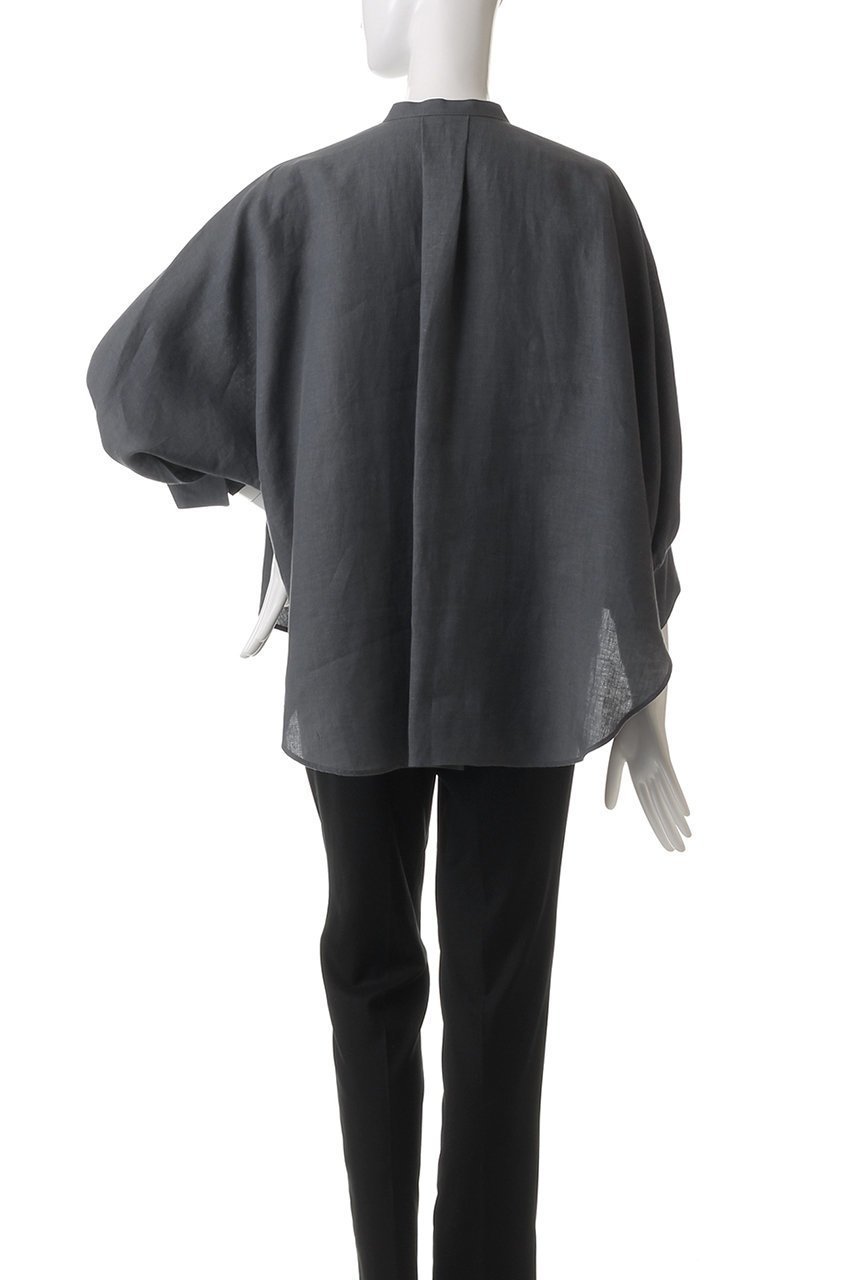 【ドメル/DOMELLE】のベルギーリネンシャツ 人気、トレンドファッション・服の通販 founy(ファニー) 　ファッション　Fashion　レディースファッション　WOMEN　トップス・カットソー　Tops/Tshirt　シャツ/ブラウス　Shirts/Blouses　カフス　Cuffs　スリーブ　Sleeve　フォルム　Form　ヨーク　Yoke　ラウンド　Round　リネン　Linen　ロング　Long　other-4|ID: prp329100004410975 ipo3291000000031266814
