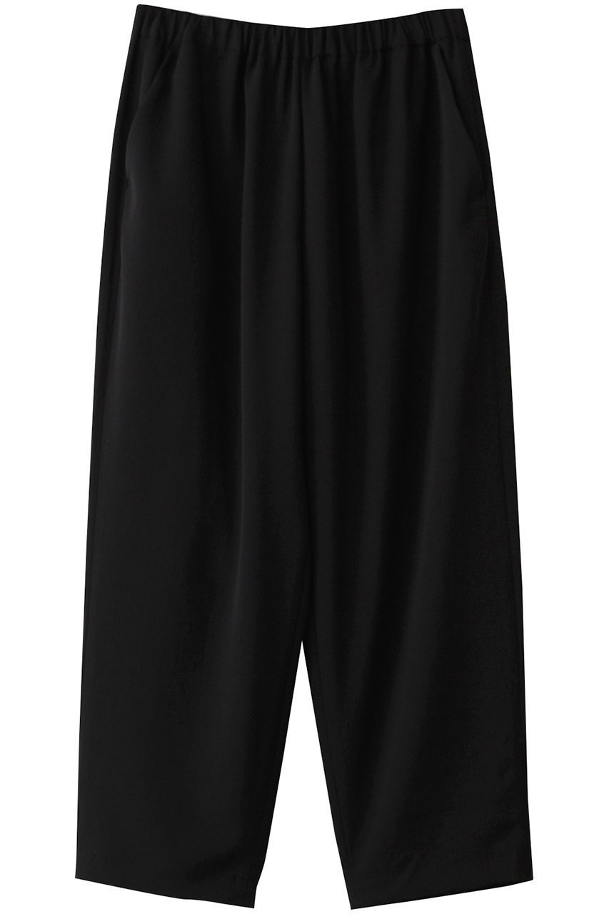 【ミズイロ インド/mizuiro ind】のpolyester twill tuck easy PT パンツ インテリア・キッズ・メンズ・レディースファッション・服の通販 founy(ファニー) 　ファッション　Fashion　レディースファッション　Fashion for Women　パンツ　Pants & Trousers　シンプル　Simple, Minimal　ベーシック　Basic, Essential　blackA|ID: prp329100004417152 ipo3291000000032911333
