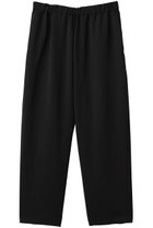 【ミズイロ インド/mizuiro ind】のpolyester twill tuck easy PT パンツ black|ID: prp329100004417152 ipo3291000000032911337
