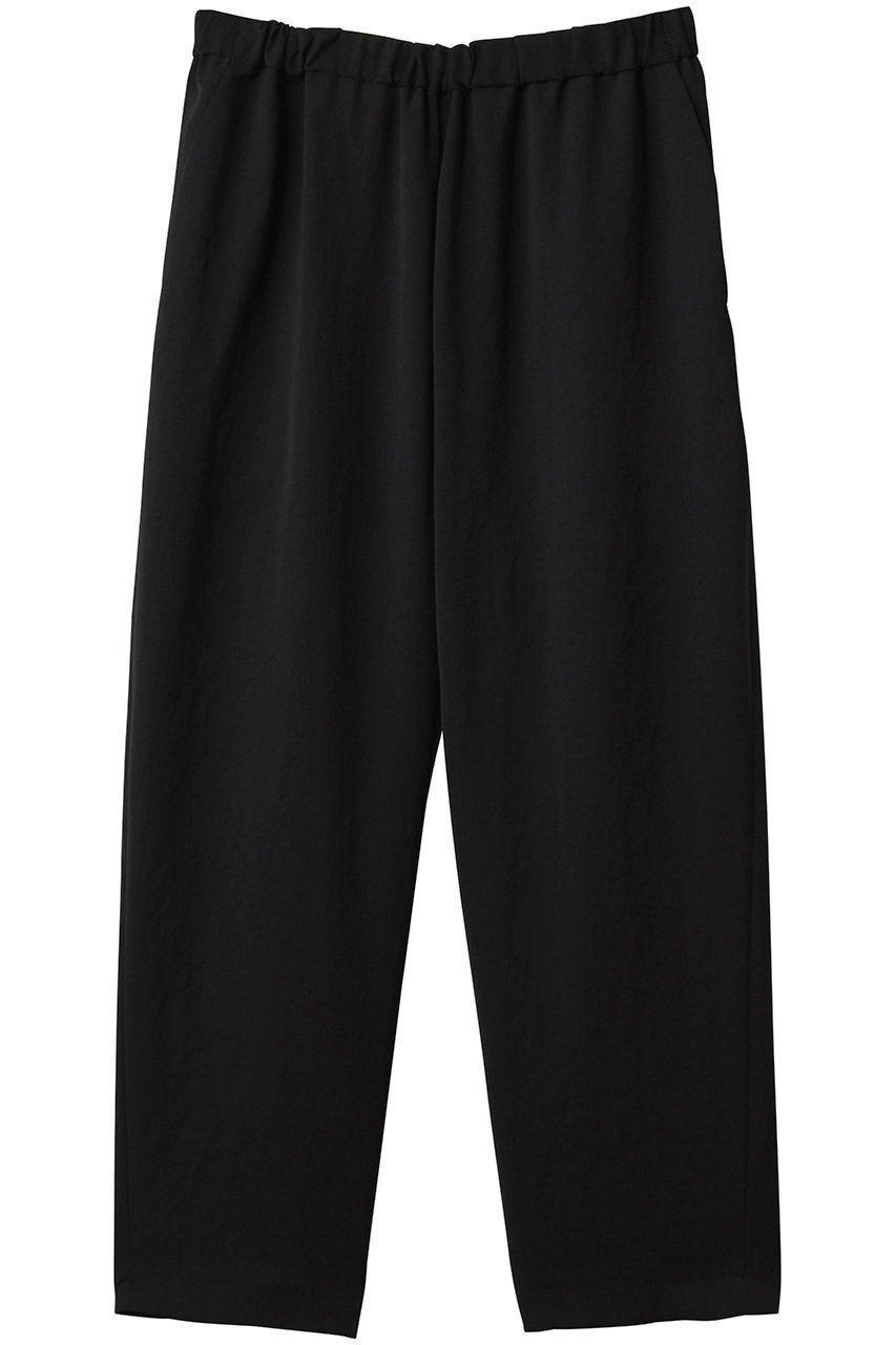 【ミズイロ インド/mizuiro ind】のpolyester twill tuck easy PT パンツ インテリア・キッズ・メンズ・レディースファッション・服の通販 founy(ファニー) 　ファッション　Fashion　レディースファッション　Fashion for Women　パンツ　Pants & Trousers　シンプル　Simple, Minimal　ベーシック　Basic, Essential　black|ID: prp329100004417152 ipo3291000000032911337