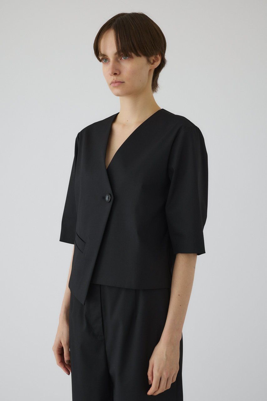 【リムアーク/RIM.ARK】のAsymmetry mode JK/ジャケット 人気、トレンドファッション・服の通販 founy(ファニー) ファッション Fashion レディースファッション Fashion for Women アウター Coat / Outerwear Collection レディースジャケット・軽アウター Jackets アクセサリー Fashion Accessories アシンメトリー Asymmetrical Style ジャケット Jacket, Outerwear セットアップ Set-Up, Coordinated Outfit バランス Balance, Style Balance フォーマル Formal, Dressy ベーシック Basic, Essential other-2|ID: prp329100004417155 ipo3291000000036529975