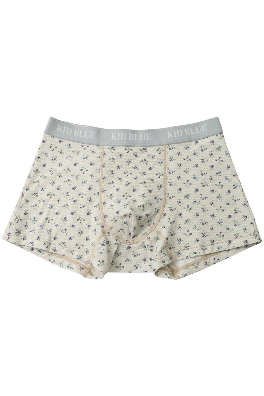 【キッドブルー/KID BLUE / MEN】の【MEN】25デニムフラワーPTボクサーパンツ インテリア・キッズ・メンズ・レディースファッション・服の通販 founy(ファニー) 　ファッション　Fashion　メンズファッション　Fashion for Men　ボトムス　Bottoms　ショーツ　Shorts, Short Pants　デニム　Denim, Jeans Material　フラワー　Flower, Floral　ベーシック　Basic, Essential　ランジェリー　Lingerie, Intimate Wear　ベージュ|ID: prp329100004417156 ipo3291000000032849778