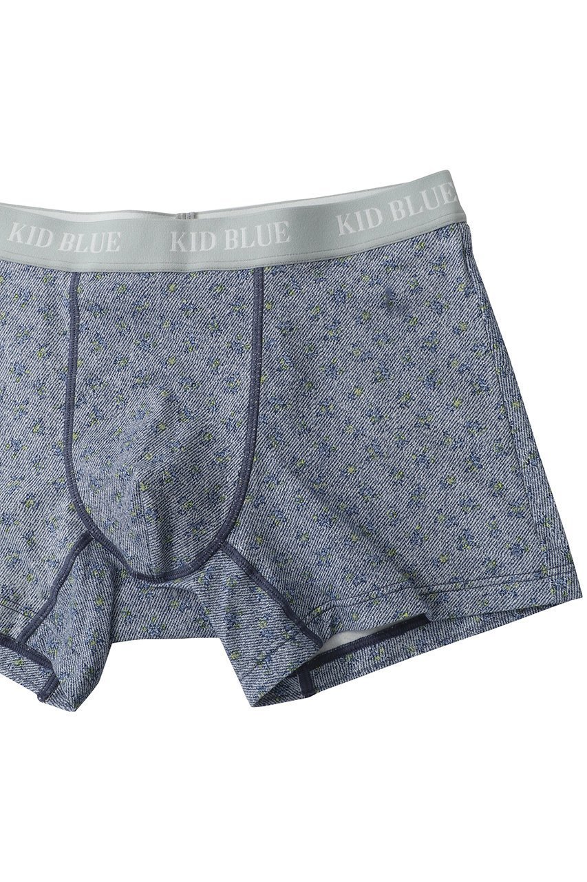 【キッドブルー/KID BLUE / MEN】の【MEN】25デニムフラワーPTボクサーパンツ 人気、トレンドファッション・服の通販 founy(ファニー) 　ファッション　Fashion　メンズファッション　Fashion for Men　ボトムス　Bottoms　ショーツ　Shorts, Short Pants　デニム　Denim, Jeans Material　フラワー　Flower, Floral　ベーシック　Basic, Essential　ランジェリー　Lingerie, Intimate Wear　other-3|ID: prp329100004417156 ipo3291000000032849797