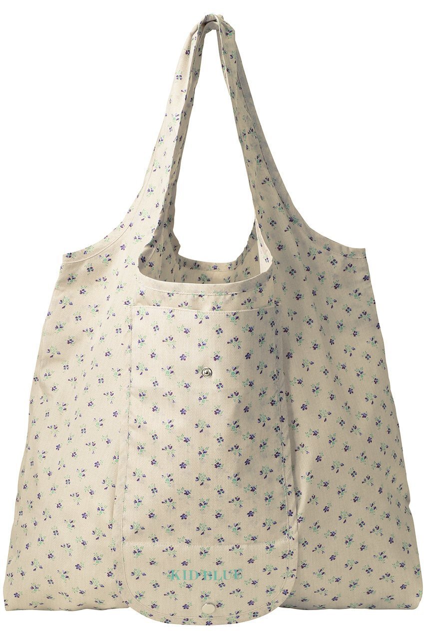 【キッドブルー/KID BLUE】のデニムフラワーPtGエコバッグ 人気、トレンドファッション・服の通販 founy(ファニー) 　ファッション　Fashion　レディースファッション　Fashion for Women　バッグ　Bags　デニム　Denim, Jeans Material　フェミニン　Feminine, Girly　フラワー　Flower, Floral　旅行　Travel　 other-1|ID: prp329100004417160 ipo3291000000032779435
