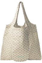 【キッドブルー/KID BLUE】のデニムフラワーPtGエコバッグ ベージュ|ID: prp329100004417160 ipo3291000000035103044