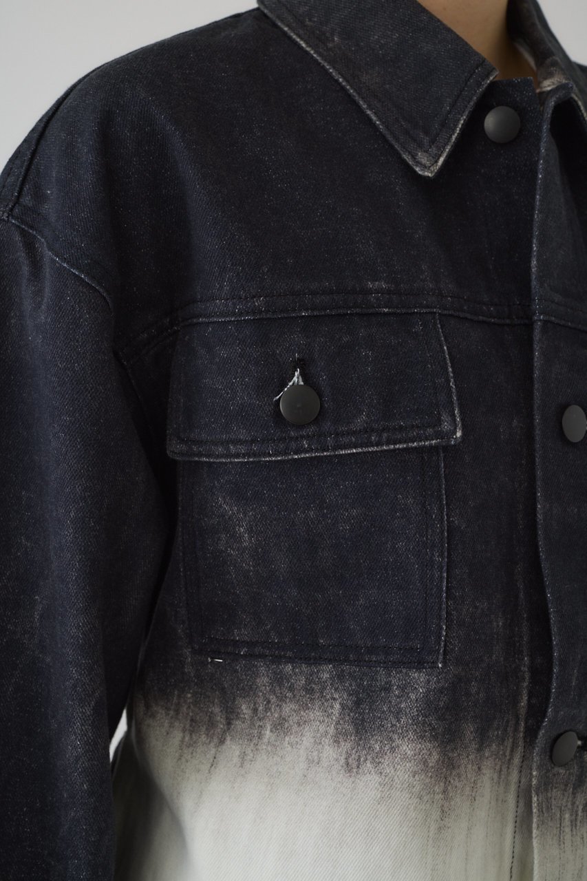【リムアーク/RIM.ARK】のGradation denim JK/ジャケット 人気、トレンドファッション・服の通販 founy(ファニー) 　ファッション　Fashion　レディースファッション　WOMEN　アウター　Coat Outerwear　ジャケット　Jackets　グラデーション　Gradation　ジャケット　Jacket　セットアップ　Set Up　デニム　Denim　プリント　Print　ワイド　Wide　other-7|ID: prp329100004417161 ipo3291000000031329534