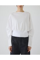 【リムアーク/RIM.ARK】の【3/5 10:00販売開始】Sleeve tuck cut tops/カットソー 人気、トレンドファッション・服の通販 founy(ファニー) ファッション Fashion レディースファッション WOMEN トップス・カットソー Tops/Tshirt シャツ/ブラウス Shirts/Blouses ロング / Tシャツ T-Shirts カットソー Cut and Sewn カットソー Cut And Sew スリーブ Sleeve ロング Long おすすめ Recommend NEW・新作・新着・新入荷 New Arrivals thumbnail ホワイト|ID: prp329100004417163 ipo3291000000030840336