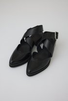 【リムアーク/RIM.ARK】の【3/5 10:00販売開始】Wing tip sandal/サンダル ブラック|ID:prp329100004417166