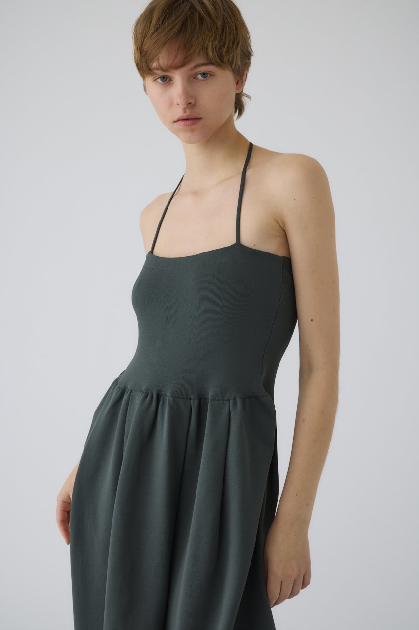 【リムアーク/RIM.ARK】のCocoon knit dress/ドレス・ワンピース 人気、トレンドファッション・服の通販 founy(ファニー) 　ファッション　Fashion　レディースファッション　Fashion for Women　ワンピース　Dresses　フォーマル・パーティードレス・結婚式用ドレス　Elegant & Casual Dresses　チュニック　Tunic Tops & Dresses　ギャザー　Gathered, Ruffled　チュニック　Tunic, Long Top　ドレス　Dress, One-Piece　ロング　Long, Long-Length　other-6|ID: prp329100004417168 ipo3291000000032808724