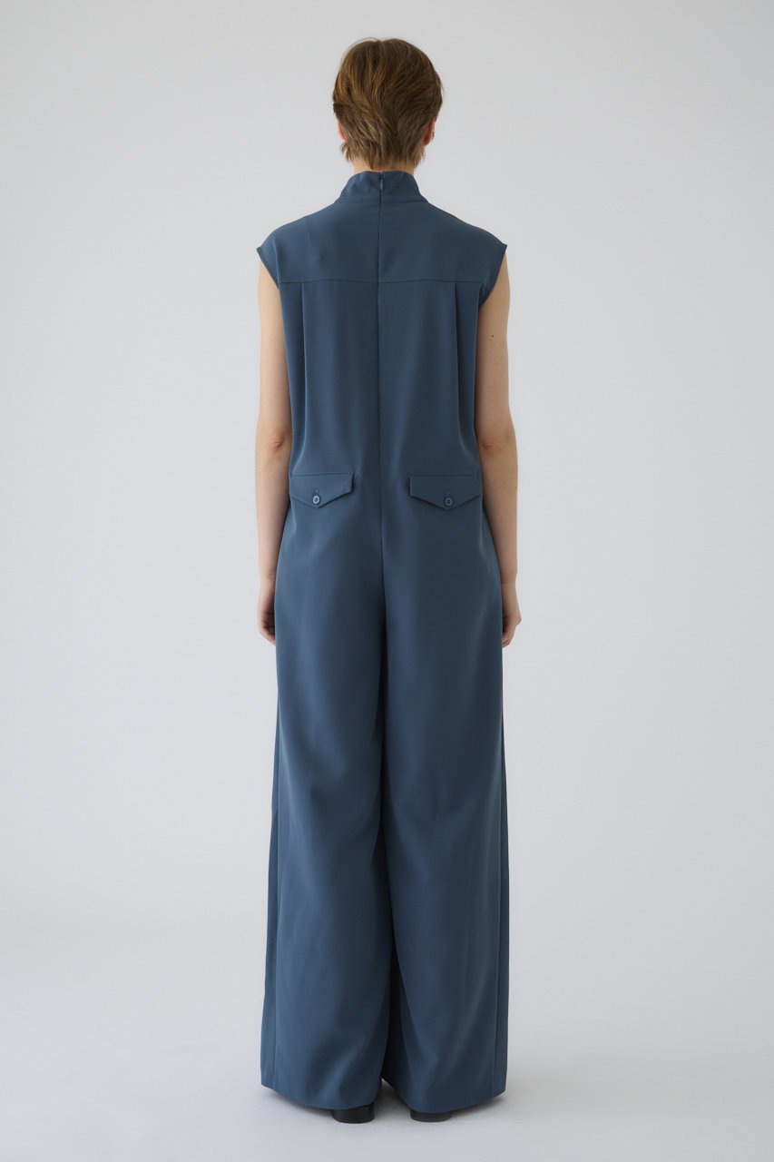 【リムアーク/RIM.ARK】のModern twill all in one/オールインワン 人気、トレンドファッション・服の通販 founy(ファニー) ファッション Fashion レディースファッション Fashion for Women パンツ Pants & Trousers オケージョン Occasion Wear スタイリッシュ Stylish, Fashionable ダブル Double, Double-Breasted ノースリーブ Sleeveless, No-Sleeve ハイネック High Neck, Mock Neck モダン Modern, Contemporary other-4|ID: prp329100004417170 ipo3291000000032914329