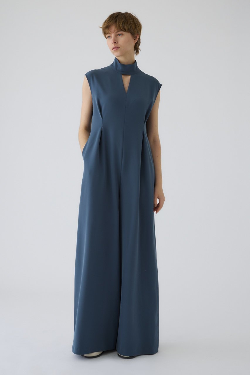 【リムアーク/RIM.ARK】のModern twill all in one/オールインワン 人気、トレンドファッション・服の通販 founy(ファニー) ファッション Fashion レディースファッション Fashion for Women パンツ Pants & Trousers オケージョン Occasion Wear スタイリッシュ Stylish, Fashionable ダブル Double, Double-Breasted ノースリーブ Sleeveless, No-Sleeve ハイネック High Neck, Mock Neck モダン Modern, Contemporary other-7|ID: prp329100004417170 ipo3291000000036003803