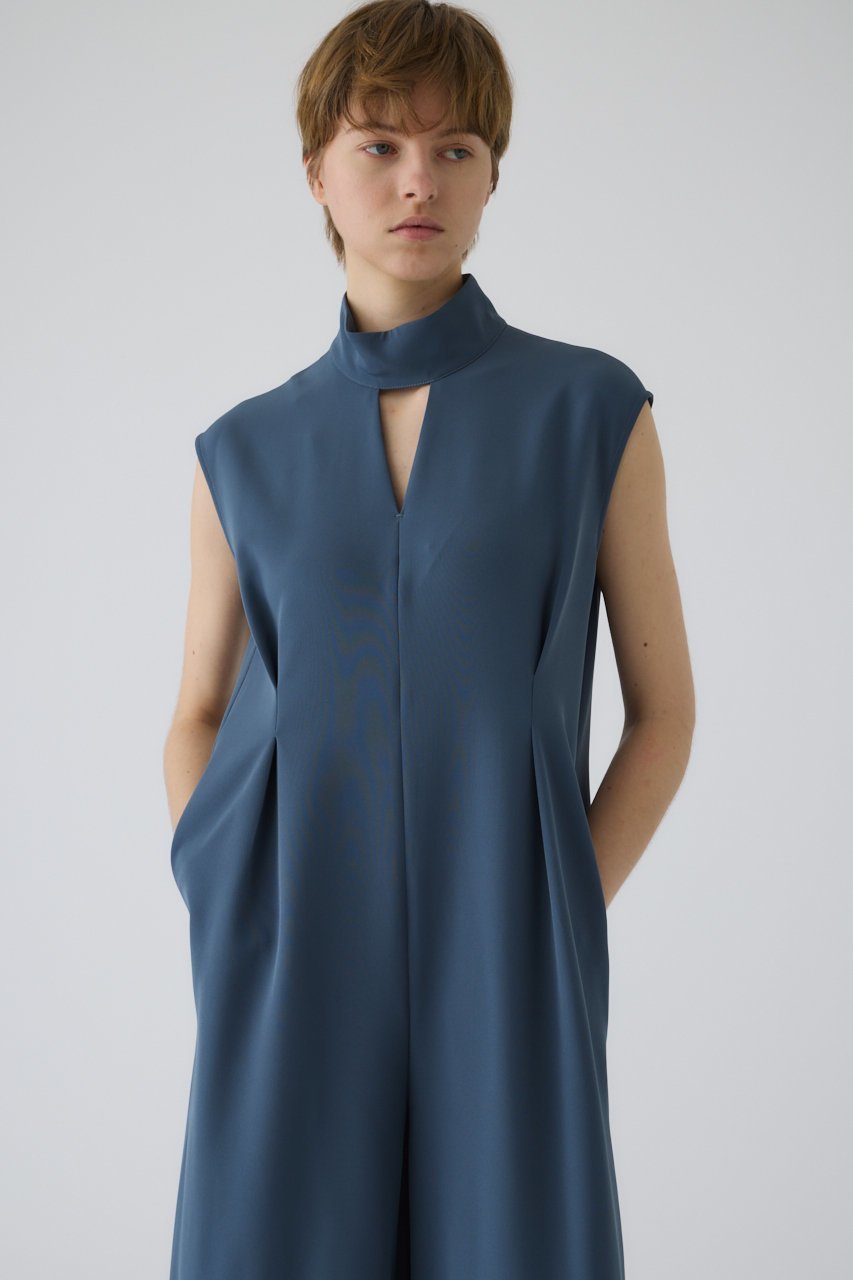 【リムアーク/RIM.ARK】のModern twill all in one/オールインワン 人気、トレンドファッション・服の通販 founy(ファニー) ファッション Fashion レディースファッション Fashion for Women パンツ Pants & Trousers オケージョン Occasion Wear スタイリッシュ Stylish, Fashionable ダブル Double, Double-Breasted ノースリーブ Sleeveless, No-Sleeve ハイネック High Neck, Mock Neck モダン Modern, Contemporary other-8|ID: prp329100004417170 ipo3291000000036003806