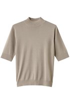 【リムアーク/RIM.ARK】のSilk mix fit tops/ニット ベージュ|ID:prp329100004417171