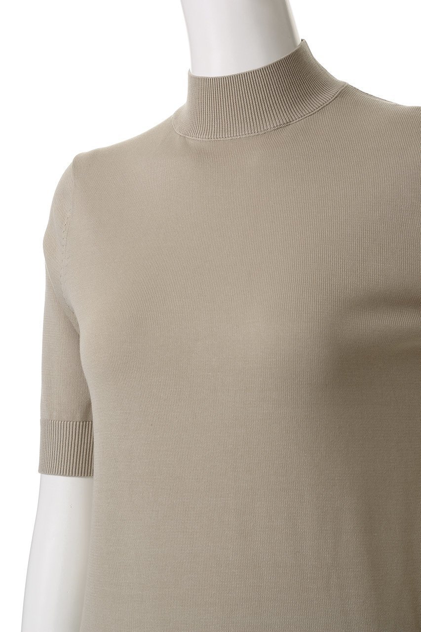 【リムアーク/RIM.ARK】のSilk mix fit tops/ニット 人気、トレンドファッション・服の通販 founy(ファニー) 　ファッション　Fashion　レディースファッション　Fashion for Women　トップス・カットソー　Cut & Sew Tops　ニット　Knit Tops & Sweaters　カジュアルプルオーバー・ニットトップス　Pullovers & Knit Tops / Casual Pullovers　なめらか　Smooth, Silky Texture　コンパクト　Compact, Small Size　シルク　Silk, 100% Silk　ハイネック　High Neck, Mock Neck　ベーシック　Basic, Essential　other-5|ID: prp329100004417171 ipo3291000000032808735