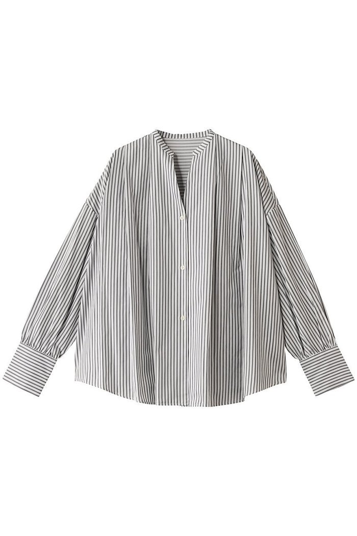 【リムアーク/RIM.ARK】のFlowing tunic tops/チュニック インテリア・キッズ・メンズ・レディースファッション・服の通販 founy(ファニー) https://founy.com/ ファッション Fashion レディースファッション Fashion for Women ワンピース Dresses チュニック Tunic Tops & Dresses サテン Satin, Glossy Fabric スタイリッシュ Stylish, Fashionable ストライプ Stripe, Striped Pattern ダブル Double, Double-Breasted チュニック Tunic, Long Top エレガント 上品 Elegant |ID: prp329100004417173 ipo3291000000032886405