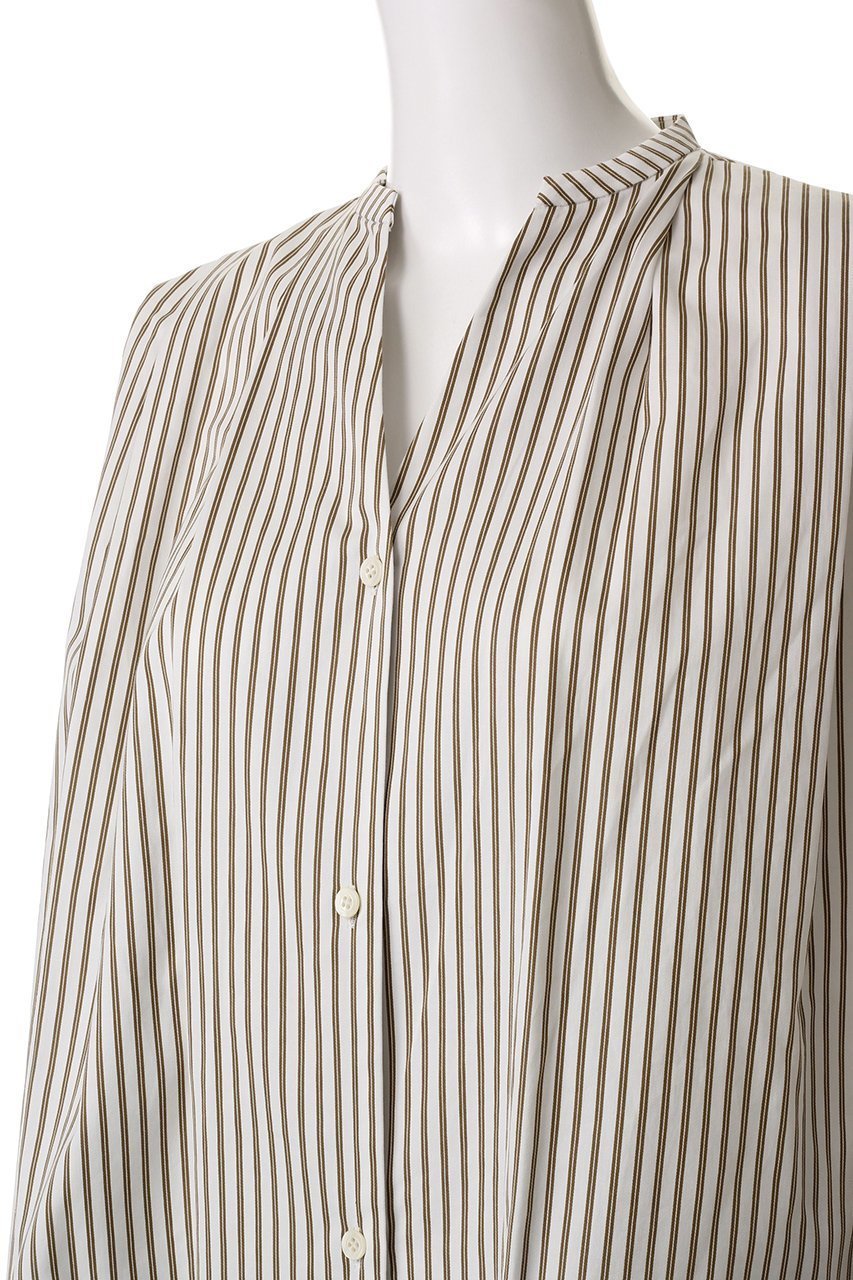 【リムアーク/RIM.ARK】のFlowing tunic tops/チュニック 人気、トレンドファッション・服の通販 founy(ファニー) ファッション Fashion レディースファッション Fashion for Women ワンピース Dresses チュニック Tunic Tops & Dresses サテン Satin, Glossy Fabric スタイリッシュ Stylish, Fashionable ストライプ Stripe, Striped Pattern ダブル Double, Double-Breasted チュニック Tunic, Long Top エレガント 上品 Elegant other-5|ID: prp329100004417173 ipo3291000000032886433