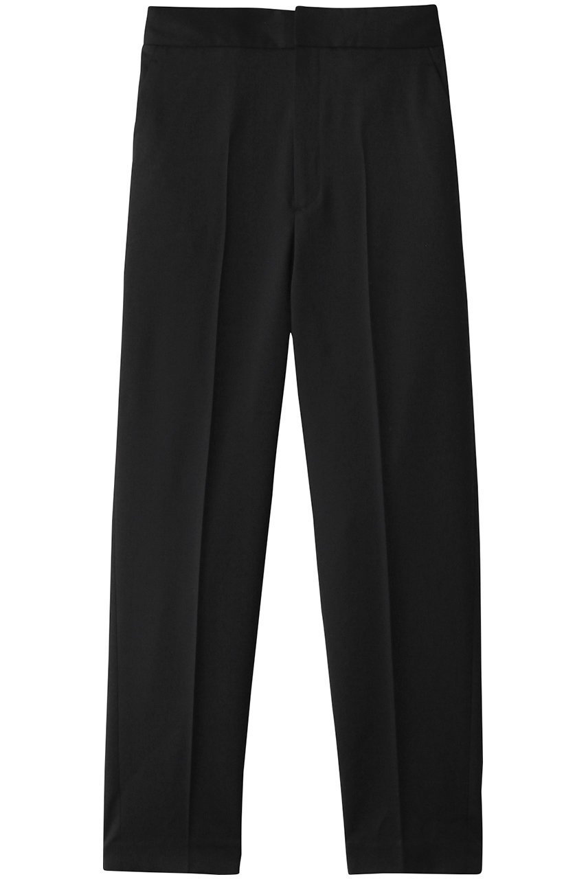 【エステータ/esteta】のウールシルクギャバジン パンツ インテリア・キッズ・メンズ・レディースファッション・服の通販 founy(ファニー) 　ファッション　Fashion　レディースファッション　Fashion for Women　パンツ　Pants & Trousers　スマート　Smart, Elegant　エレガント 上品　Elegant　ブラック|ID: prp329100004417176 ipo3291000000032911134