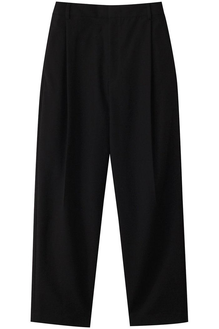 【エステータ/esteta】のコットンダブルクロス テーパード ワイドパンツ インテリア・キッズ・メンズ・レディースファッション・服の通販 founy(ファニー) https://founy.com/ ファッション Fashion レディースファッション Fashion for Women パンツ Pants & Trousers シンプル Simple, Minimal センター Center, Center Line テーパード Tapered, Tapered Pants ワイド Wide, Wide Fit 再入荷 Restock / Back in Stock |ID: prp329100004417178 ipo3291000000035068450