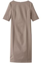 【エステータ/esteta】のコットンダブルクロス ハーフスリーブワンピース トップベージュ|ID: prp329100004417182 ipo3291000000032875947