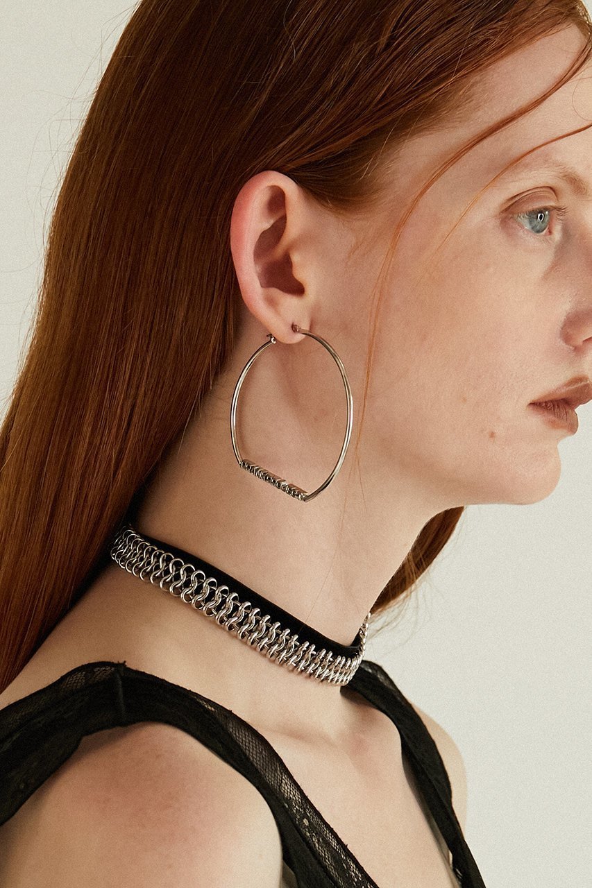 【プランク プロジェクト/PRANK PROJECT】のロゴフープピアス / Logo Hoop Earrings 人気、トレンドファッション・服の通販 founy(ファニー) 　ファッション　Fashion　レディースファッション　Fashion for Women　ジュエリー　Jewelry　ファッションリング　Fashion Rings　イヤリング・フープ・ドロップタイプ　Hoop, Drop & Clip Earrings　イヤリング　Earrings　シルバー　Silver, Metallic Silver　フォルム　Silhouette, Form　フープ　Hoop, Hoop Earrings　other-8|ID: prp329100004417184 ipo3291000000032245273
