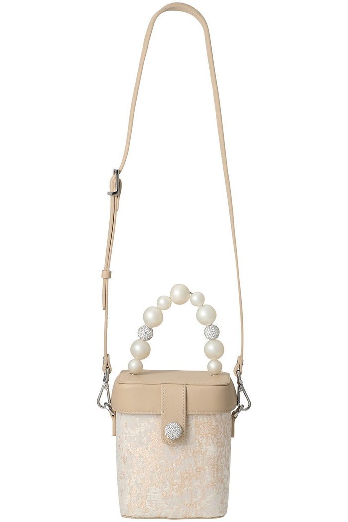 【スタッカート/STACCATO】のBIGパールバニティバッグ インテリア・キッズ・メンズ・レディースファッション・服の通販 founy(ファニー) https://founy.com/ ファッション Fashion レディースファッション Fashion for Women バッグ Bags ショルダー Shoulder, Shoulder Strap ジャカード／ジャガード Jacquard, Woven Pattern パーティ Party, Party Style パール Pearl, Pearl Accent |ID: prp329100004417185 ipo3291000000036090732