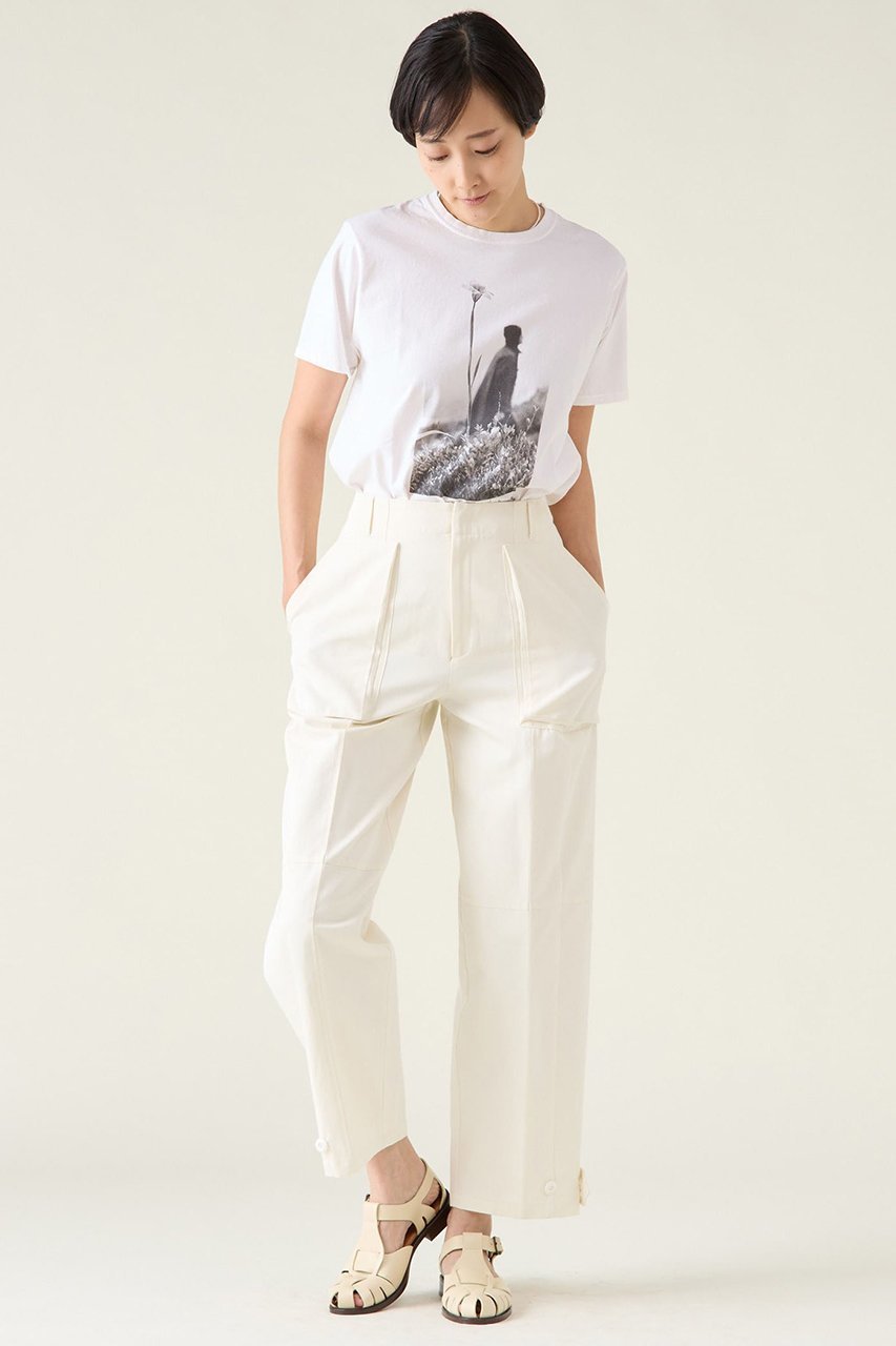【マルティニーク/martinique】の《別注》【COUTURE D ADAM】Sam Haskins/Flower Tシャツ 人気、トレンドファッション・服の通販 founy(ファニー) 　ファッション　Fashion　レディースファッション　Fashion for Women　トップス・カットソー　Cut & Sew Tops　シャツ・ブラウス・オフィスカジュアル　Elegant Blouses & Button-Ups　ロングTシャツ・Tシャツ　Longline T-Shirts & Tees　カットソー・ベーシックTシャツ　Cut-and-Sewn Tops / Stretch Tees & Basics　コレクション　Collection, Seasonal Line　ショート　Short, Short Length　スリーブ　Sleeve, Long Sleeve / Short Sleeve　ヴィンテージ　Vintage Style　別注　Limited Edition, Custom Order　other-5|ID: prp329100004417190 ipo3291000000032848740